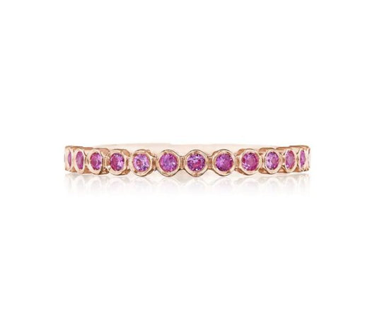 Pink Sapphire Band