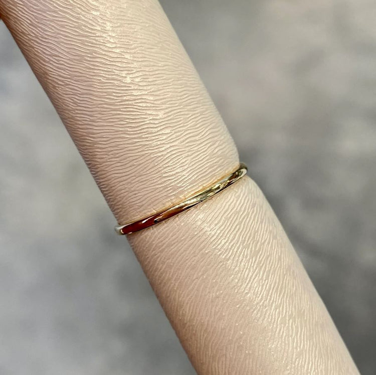 Utlra Thin Yellow Gold Band