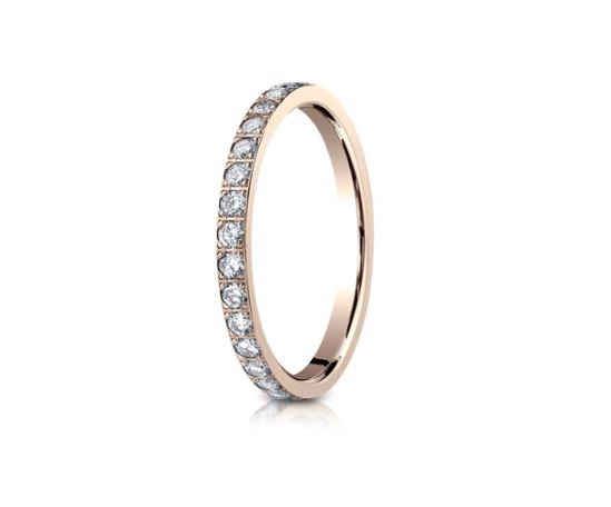 Rose Gold Diamond Band