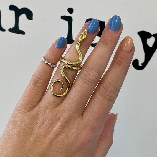 Snake Statement Ring