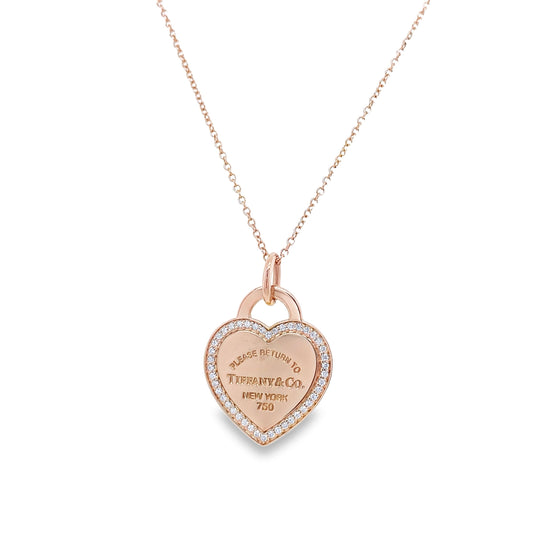 Return to Tiffany Heart Tag Necklace