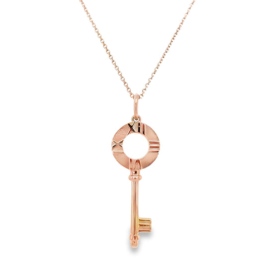 Tiffany & Co Atlas Key Necklace