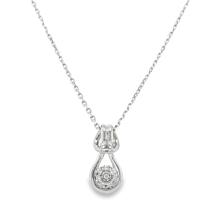 Pave Diamond Necklace