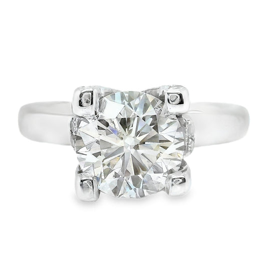 2.27TCW Bold Diamond Solitaire Ring