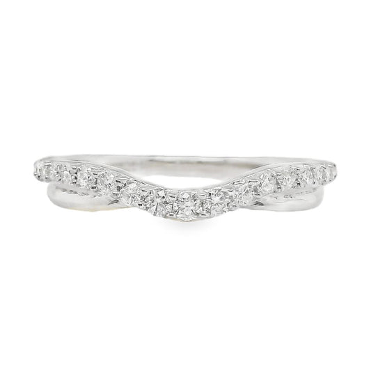 Curved Diamond Band