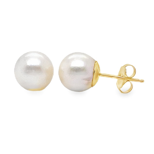 8mm Freshwater Pearl Studs