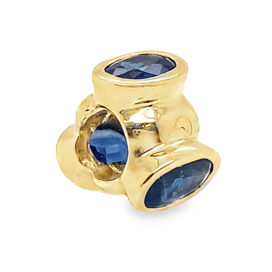 Bezel Oval Sapphire Charm by Pandora