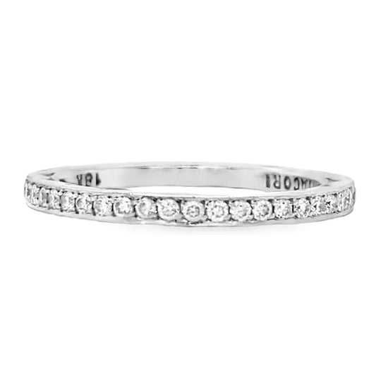 Sculpted Crescent Diamond Band by Tacori