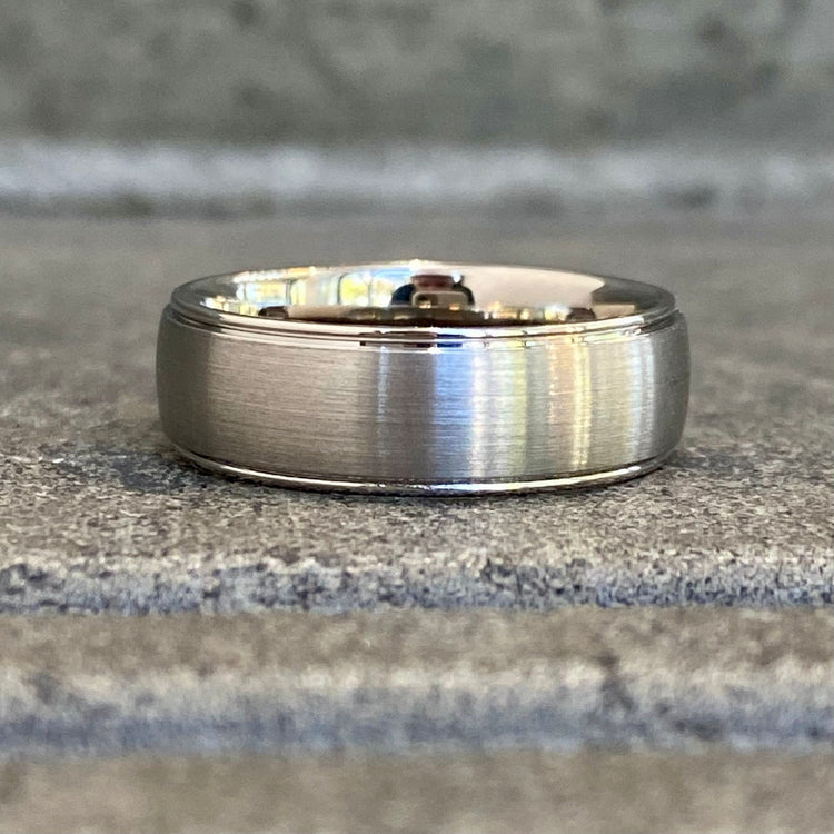 7.5mm Palladium Band by Bleu Royale