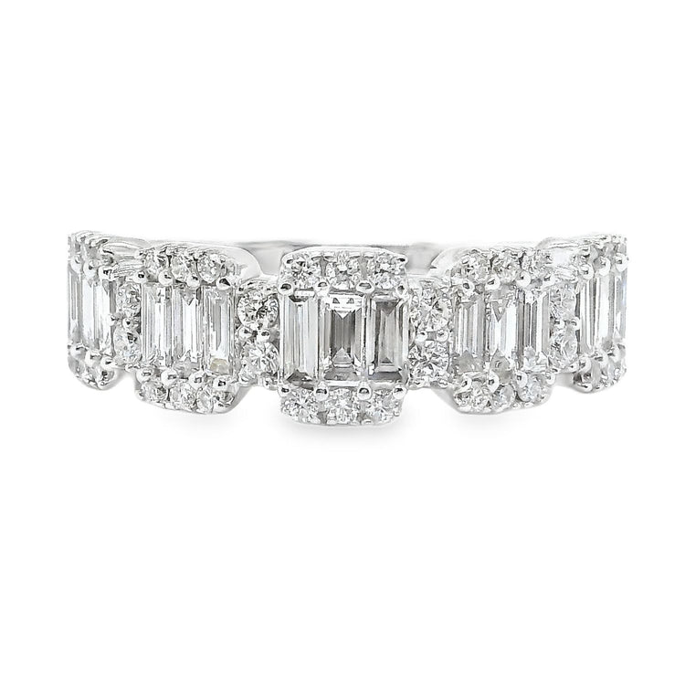 1.00TCW Baguette Cut Diamond Ring